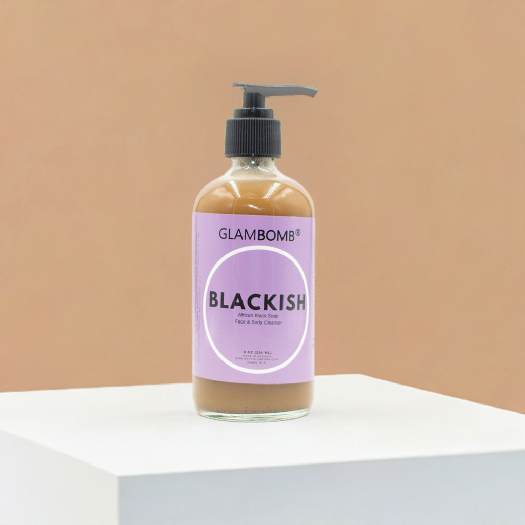 Blackish African Black Soap Face & Body Cleanser