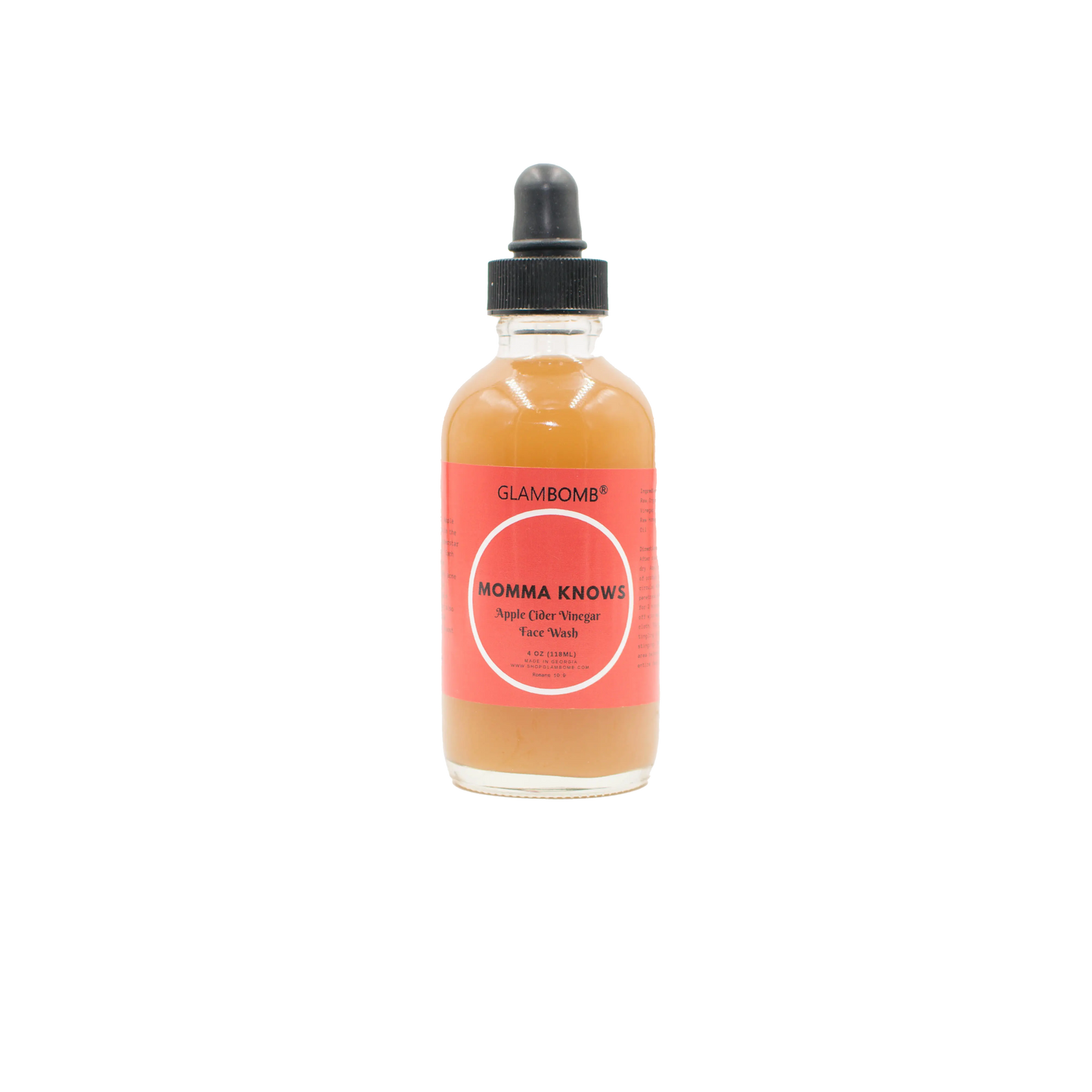 Momma Knows Apple Cider Vinegar & Honey Face Wash Glam Bomb