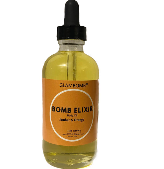Bomb Elixir Body Oil - Amber & Orange Glam Bomb