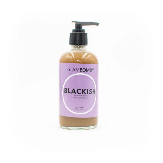 Blackish African Black Soap Cleanser 8 oz.