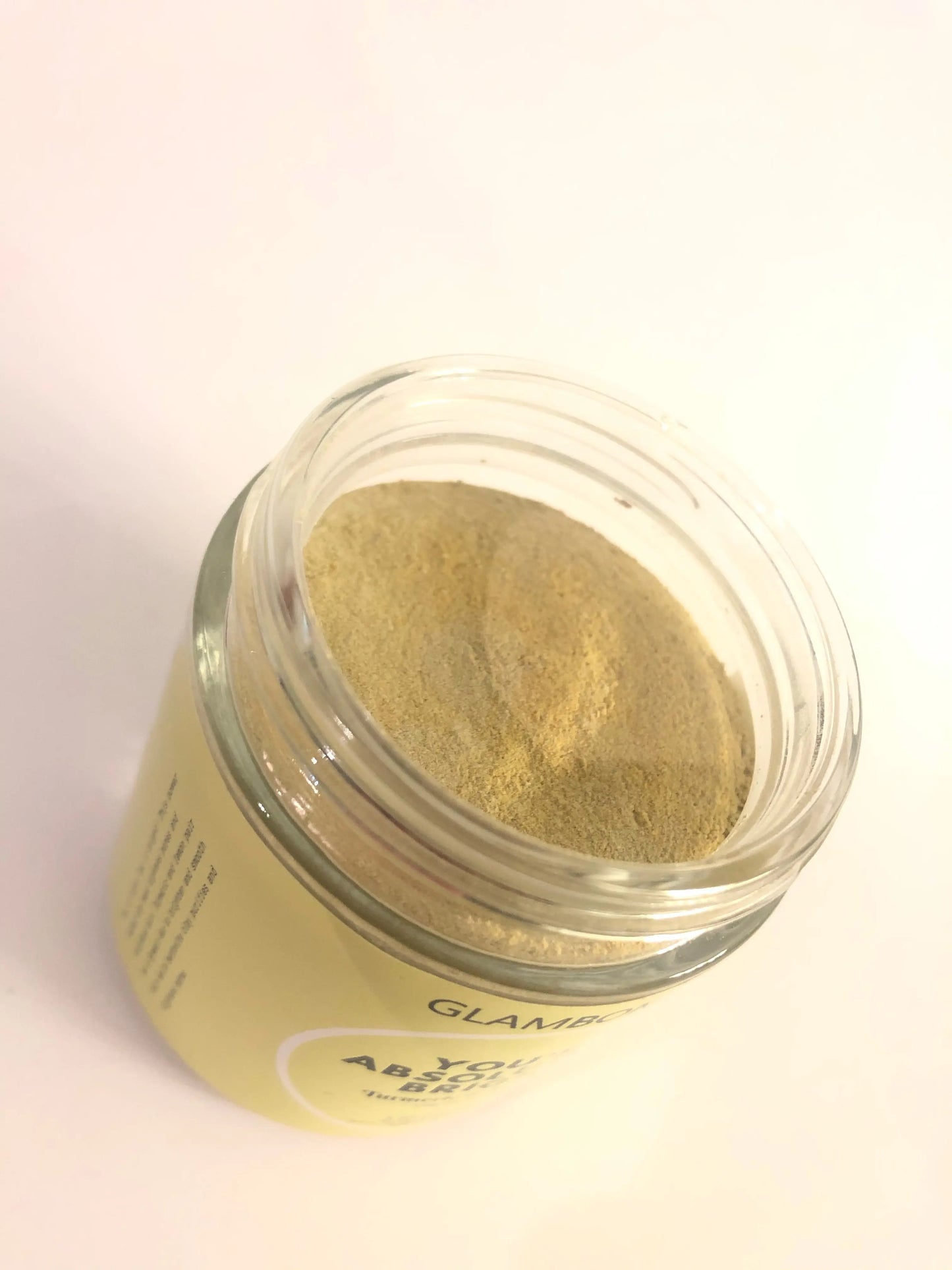 You’re Absolutely Bright Turmeric & Lemon Powder Face Mask Glam Bomb