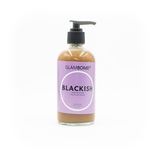 Blackish African Black Soap Cleanser 8 oz.