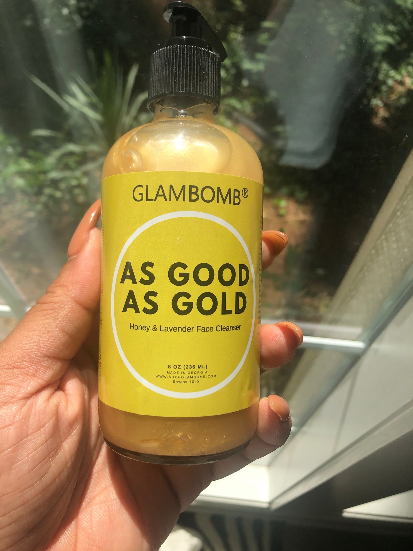 As Good As Gold Honey and Lavender Gel Face Cleanser for all skin types